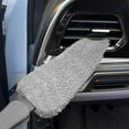 thumbnail image 5 of YUVA Car Dashboard Cleaning Brush, Soft Material, Flat Head, Wet/Dry Use, Black/Gray, Cleans Vents/Gaps, Washable & Durable, 5 of 6
