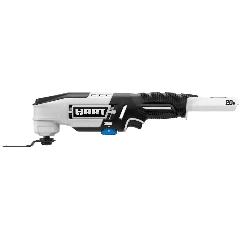 HART 20 Volt Cordless Oscillating Multi Tool with Accessories Battery Not Included Walmart