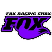 Fox Racing Shox Tall Purple Decal 5"
