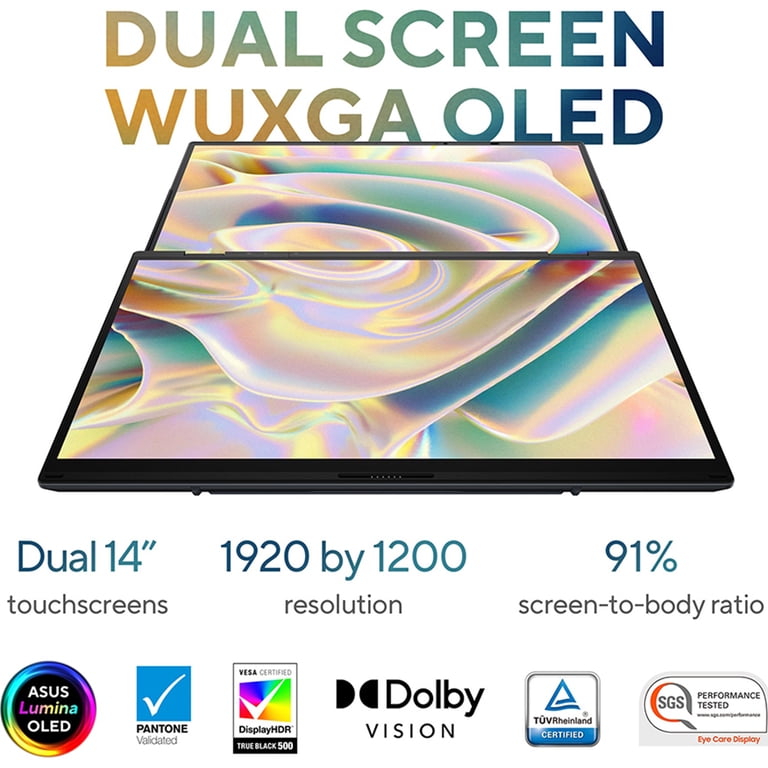 ASUS ZenBook Duo 14'' Touchscreen, Intel Core Ultra 7, 16GB, 1TB