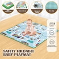 thumbnail image 3 of Parques de Juegos 90 x 90CM, Parque Infantil con Almohadillas Blandas Antideslizantes y Malla Transpirable, para Centros de Seguridad de Actividades Infantiles en Interiores y Exteriores, 3 of 7