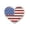 A, variant on Patriotic Enamel Pins Independence Day Lapel Pins Bulk USA Badges Buttons Red White Blue Brooch Pins for Memorial Day Veterans Day Remembrance Day Clothes Bags Gift Accessories