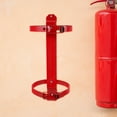 thumbnail image 4 of LEORX Universal Red Fire Extinguisher Holder Bracket for Offices and Vehicles, 4 of 8