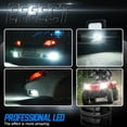 thumbnail image 3 of 4x 9012 H3 LED Headlight Bulbs High Low Beam + Fog Light For Nissan Maxima 2004 2005 2006, 3 of 15