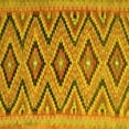 thumbnail image 1 of Ahgly Company Indoor Square Southwestern Yellow Country Area Rugs, 6' Square, 1 of 4