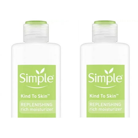 Simple Kind To Skin Replenishing Rich Moisturizer 125 ml Pack of 2