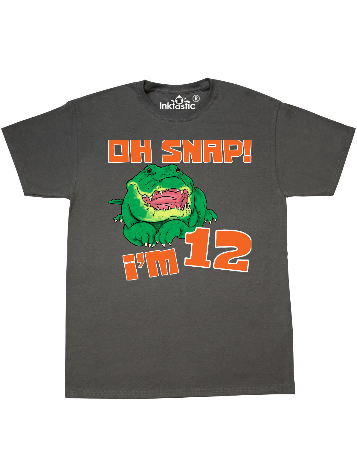 12 Cute Green Alligator T-Shirt 