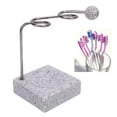 thumbnail image 4 of Soporte Para Cepillos De Dientes, Estante Pequeño Para Cepillos De Dientes Con Fondo Estable Que Ahorra Espacio, Resistente A La Corrosión Con Base Para El Del Hogar, 4 of 7