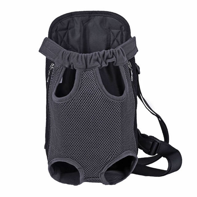 Greeniant Pet Supply Dog Carrier Kennel Outdoor Portable Chest Pack delantera L XL Suministros para perros Gris SG Greeniant JJ8769-08