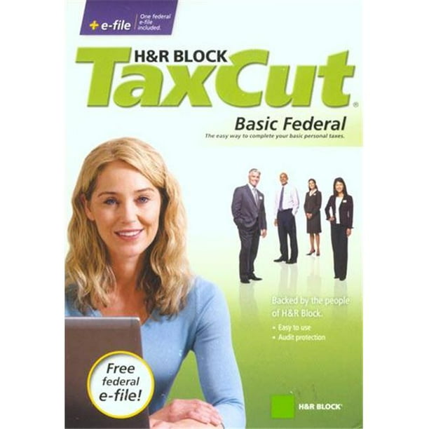 H&R Block Solutions Fiscales Numériques 79991 H&R Block Réduction d'Impôt 2008 Base Fédérale plus E-Fichier