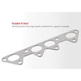 thumbnail image 2 of AJP Distributors JDM Upgrade 4-2-1 Exhaust Manifold Header Graphite Steel Gasket Compatible/Replacement For Honda Accord Odyssey Acura CL Isuzu Oasis F Series Engine F22 F23 Motor 2.2L 2.3L SOHC 4-CYL, 2 of 4