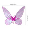 thumbnail image 4 of Luz De Elfo De Hadas Alas de mariposa, trajes de Cosplay, alas de hadas LED, alas de iluminación DIY para niños y niñas, 4 of 8