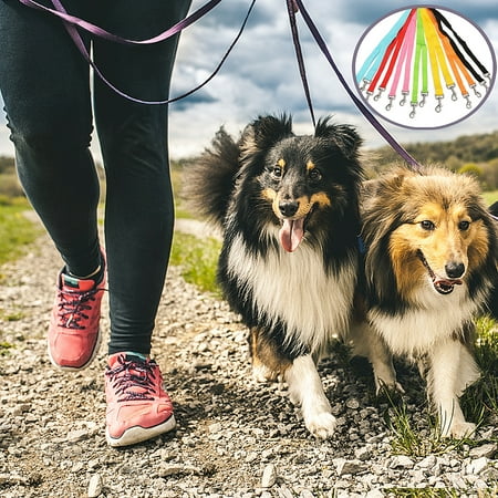 Easy Walk Dog Lead (Safety Dog Leash Coupler Double Lead 2 doubledogleash Way No Tangle Dual Twin Training Walk Pet)