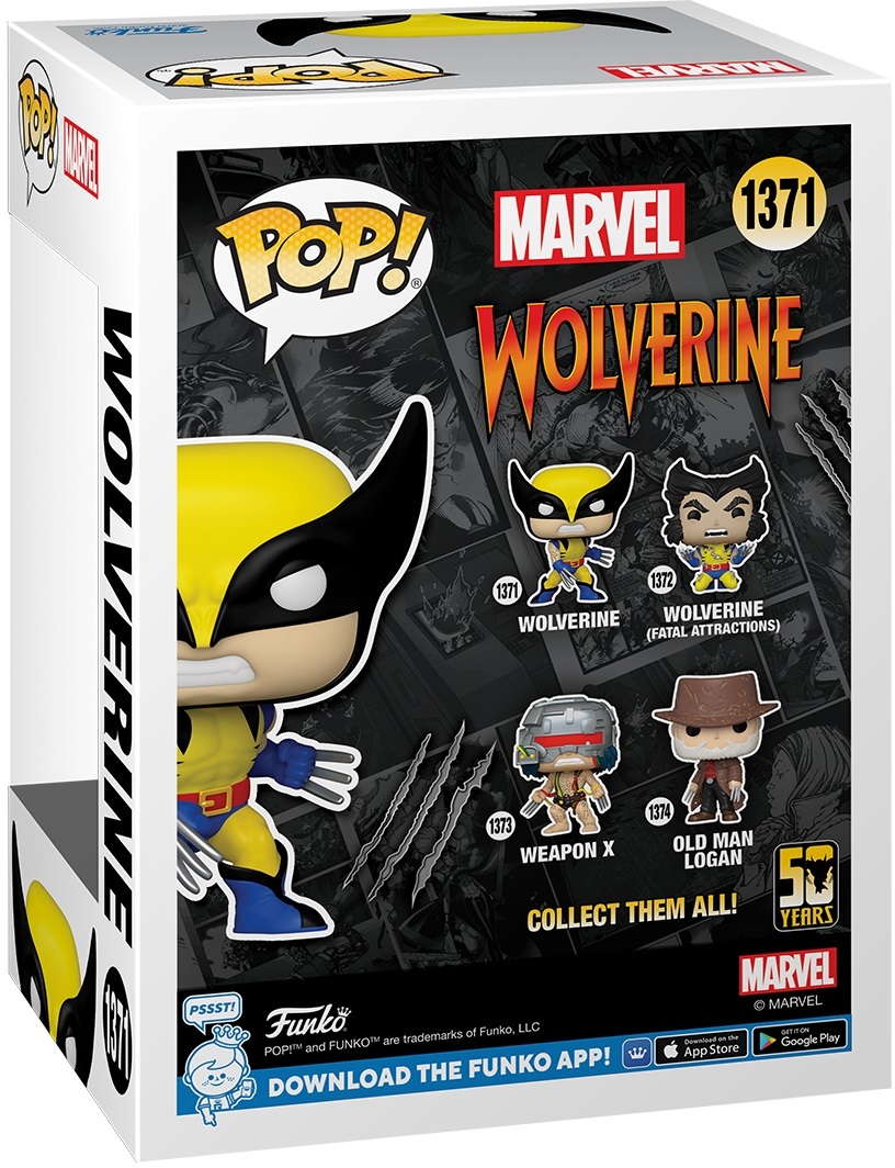 FUNKO POP! Marvel: Wolverine - Ultimate Wolverine, 50th Anniversary (Classic)