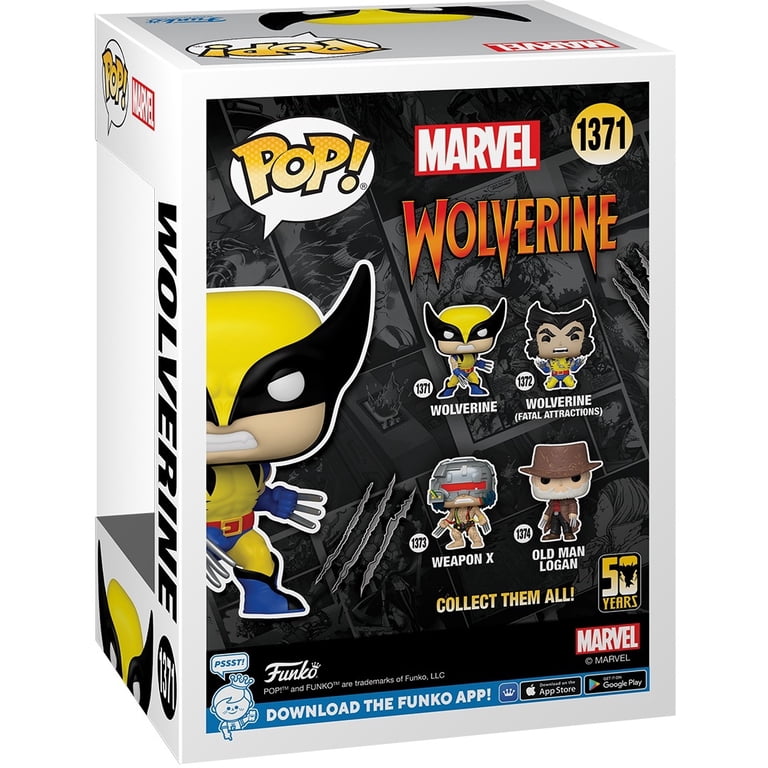 FUNKO POP! Marvel: Wolverine - Ultimate Wolverine, 50th
