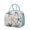 Sky-blue-48, variant on Lunch Bag Lunch Box for Women Reusable Insulated Lunch Bags,Water-Resistant Sea Shell Starfish Pattern Cooler Lunch Tote Bag, Large Capacity for Work Travel Picnic