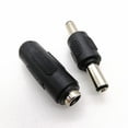 thumbnail image 4 of Conector de alimentación hembra a hembra DC 5,5x2,1mm, adaptador acoplador hembra a hembra para CCTV, 3 uds., 4 of 5