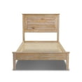 thumbnail image 4 of Grain Wood Furniture Greenport Solid Wood Platform Bed, Twin Size, Brushed Driftwood, 4 of 5