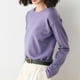 thumbnail image 5 of Sudaderas con capucha para mujer,Blusa de punto de color liso para mujer, manga larga, cuello redondo, material acrílico, top informal de moda para uso doméstico y diario, sopatenor, 5 of 8