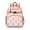Rose-gold-1, variant on Lobster Themed Waterproof School Backpack - Ergonomic Travel Daypack with Chest Strap for Teens, Durable & Breathable Book Bag for Students, Nautical Marine Design