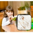 thumbnail image 6 of ALAZA White Marble Kids Lunch Bag Insulated Lunch Box Thermal Cooler Tote, 6 of 6