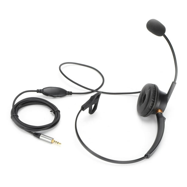 Casque filaire pour téléphone portable avec prise audio 3,5 mm