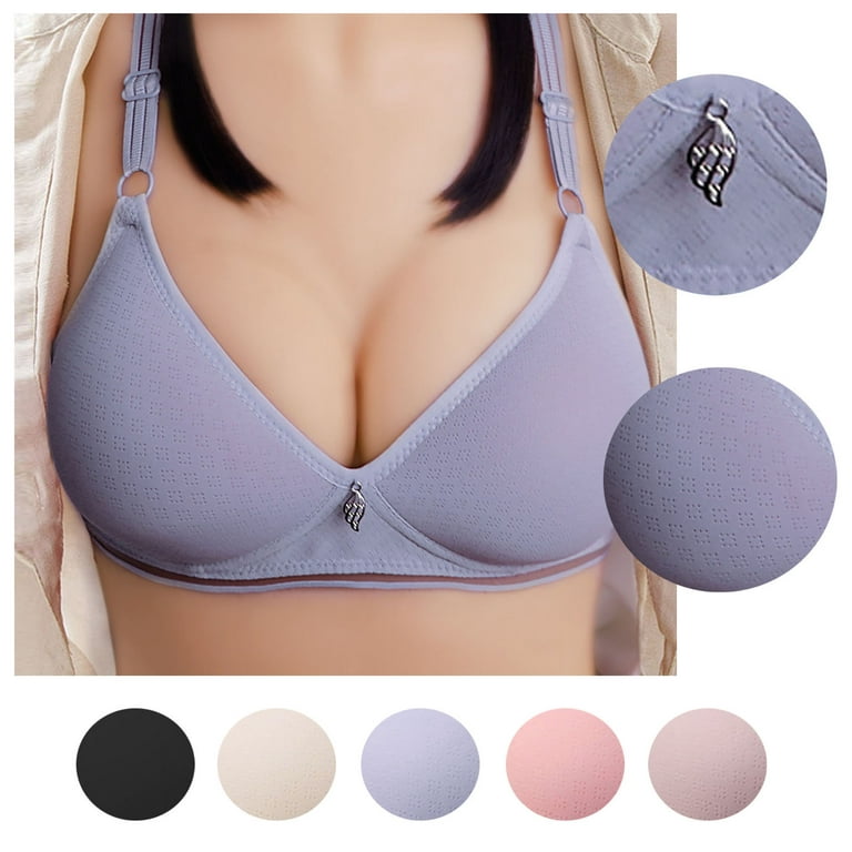 Basic Plus Size Women Pushup Bra Panty Set wired padded bra