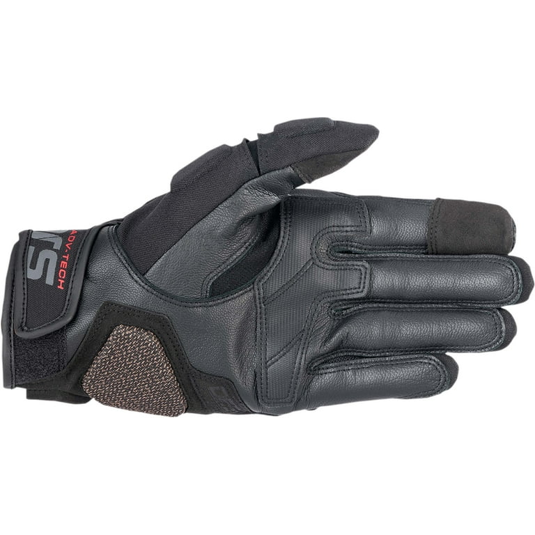 Alpinestars Halo Mens Leather Motorcycle Gloves Black XL - Walmart.com