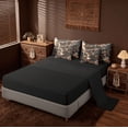 thumbnail image 5 of Manfei Hunting Deer 7-Piece Bedding Comforter Set For Men,Camo Animal Rustic King Bedding Sets Reversible, 5 of 9