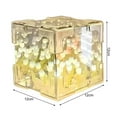 thumbnail image 5 of Joernso Handmade DIY Tulips Cube Mirror Lamp Soft Glow Easy to Install Romantic Tulips Flower Night Light Desktop Decoration, 5 of 8