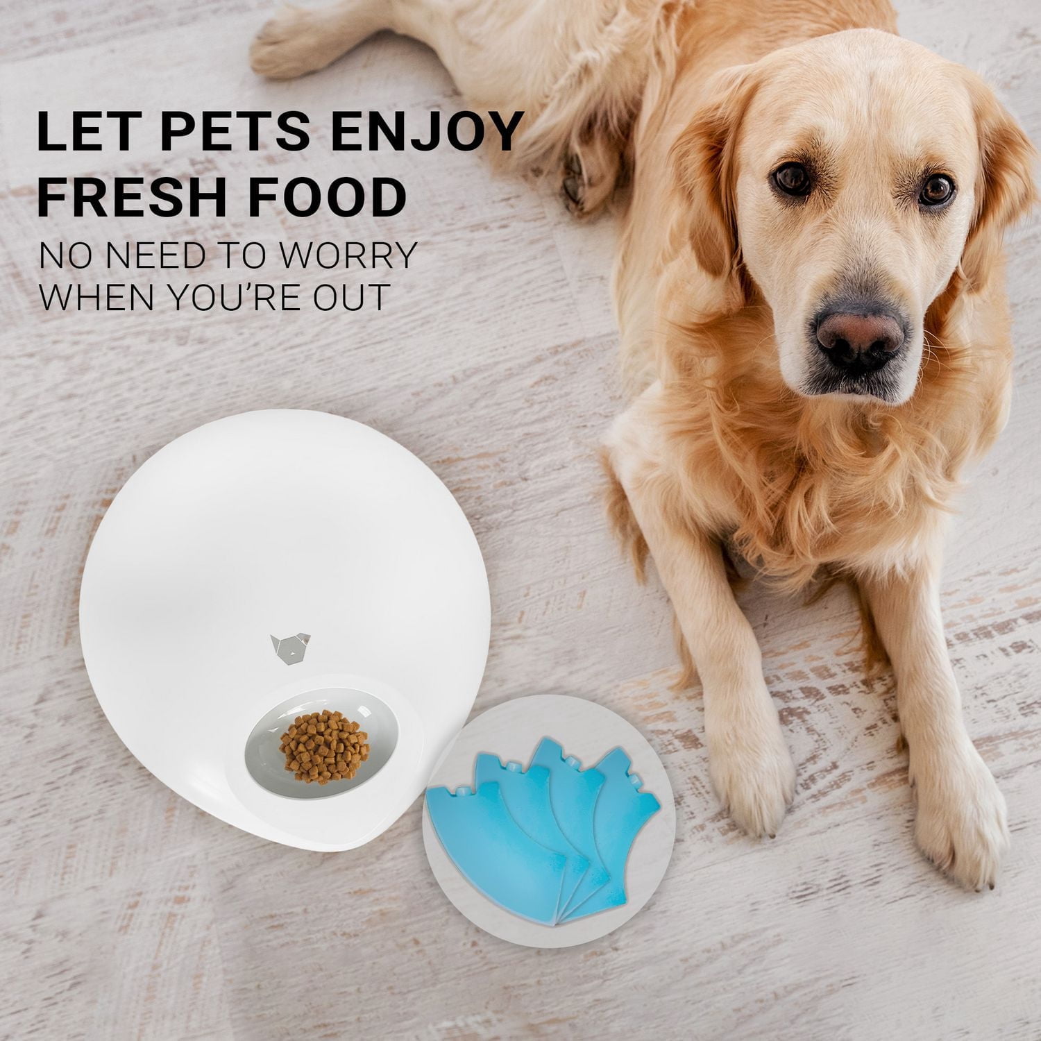 Instachew Replacement Ice Pack for Purechew mix feeder, cold pack, keeps food fresh, Pack of 4