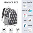 thumbnail image 6 of Jack Russell Terrier Backpack for School,Cute School Bag,Schoolbag with Adjustable Shoulder Straps & Padded Back,15"x11.42"x5.5", 6 of 6