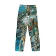 thumbnail image 3 of Lsque Vintage Print Island Skull Print Men's Pajama Pants, Lounge Pant - Comfortable Home Wear,Elastic Waistband, Stylish Design-Medium, 3 of 9