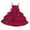 Red, variant on Toddler Kids Girl's Summer Dress Polka Dot Sleeveless Tiered Mini Dress Children Casual Loose Dress 3-12 Years