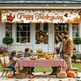 thumbnail image 3 of KatchOn, Happy Thanksgiving Banner Outdoor - Xtralarge, 120x20 Inch | Thanksgiving Yard Banner for Thanksgiving Decorations Outdoor | Happy Thanksgiving Backdrop for Thanksgiving Yard Decorations, 3 of 5