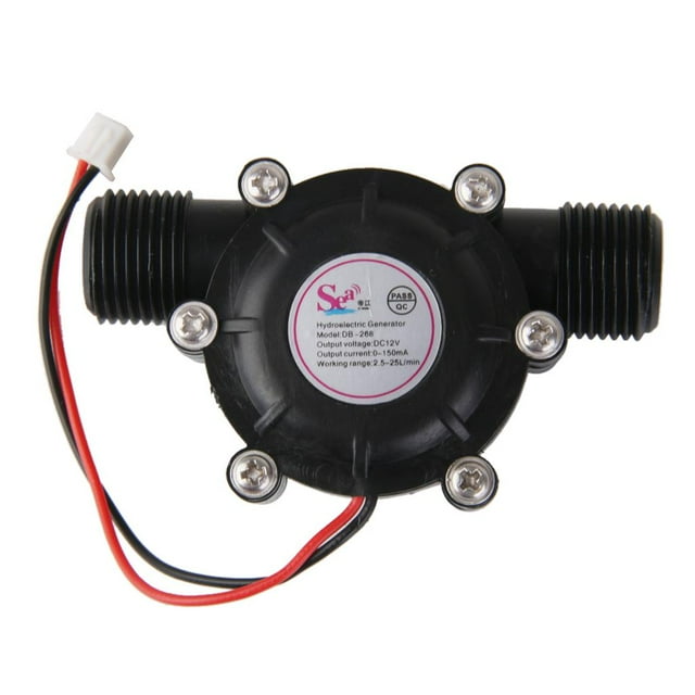 Agua Hidráulica Hidráulica Generador De Turbina De DC12V Que Carga Para Batería Ligera Del LED