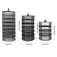 thumbnail image 3 of Cesta colgante plegable de 4 capas para secar hierbas, 3 of 8