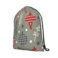 thumbnail image 2 of XMXT Waterproof Gym Bag, Cane Candy Christmas Ball Print Drawstring Backpack for Men, s, 2 of 8