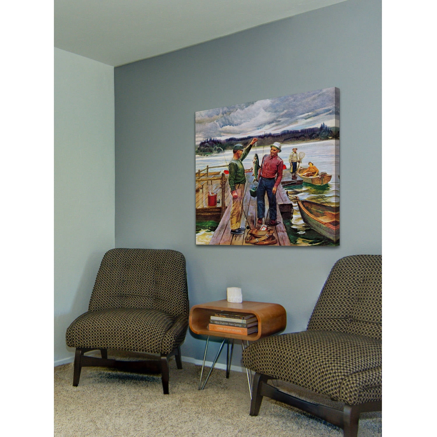 "The Big One" Painting Print on Wrapped Canvas