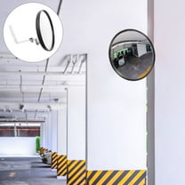 Pawsdot Outdoor Convex Traffic Mirror with Wide Angle Lens for Driveway Garage Safety