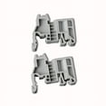 thumbnail image 6 of E/Uk Din Rail Terminal Blocks End Stopper Bracket Grey,Terminal Block Connector(Pack Of 100), 6 of 6