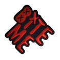 thumbnail image 2 of Avril Lavigne Bite Me Iron On Patch, 2 of 2