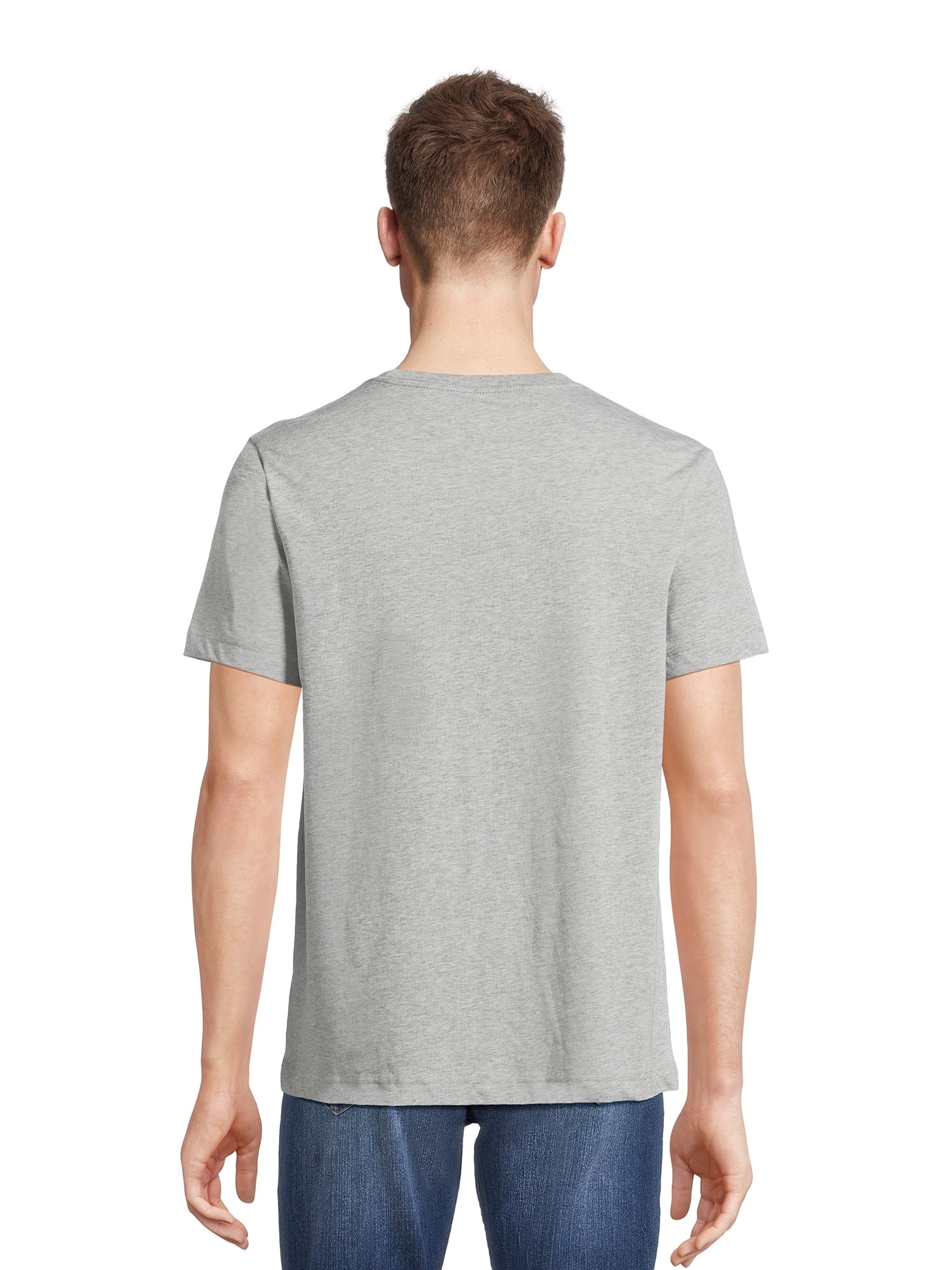 George Men's and Big Men's Classic Fit Crewneck Tee with Short Sleeves, Sizes XS-3XL