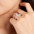 thumbnail image 3 of IGI Certified 5 Carat Round Shape Lab Grown Diamond Engagement Ring | 14K Yellow Gold | Ciara Petite Station Style Diamond Ring | FG-VS1-VS2 Quality Friendly Diamonds, 3 of 6