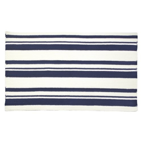 InterDesign Ellis Hand Knit Accent Bath Rug