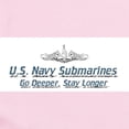 thumbnail image 2 of CafePress - Us_Navy_Submarines3 Body Suit - Long Sleeve Cotton Baby Bodysuit, 2 of 4