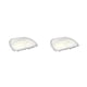 thumbnail image 1 of Cateissary Poliéster Fácil de limpiar y artesanía exquisita: disfrute de una limpieza fácil sin comprometer la artesanía exquisita en el Blanco 40-40 2Conjunto, 1 of 6