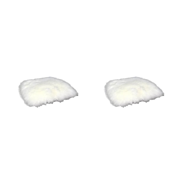 Cateissary Poliéster Fácil de limpiar y artesanía exquisita: disfrute de una limpieza fácil sin comprometer la artesanía exquisita en el Blanco 40-40 2Conjunto