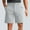 Gray, variant on 1PCS Men's Solid Color Straight Barrel Trekking Shorts, Button Waist with Pockets, Outdoor Casual Cargo Shorts for Hiking Camping and Travel Gray XXXL(XXXL)
