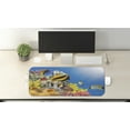 thumbnail image 2 of Ocean Computer Mouse Pad, Coral Colony on a Reef Top in Red Sea Egypt Exotic Fishes Aquatic Underwater Life, Rectangle Non-Slip Rubber Mousepad Large, 31" x 12" Gaming Size, Multicolor, by Ambesonne, 2 of 2